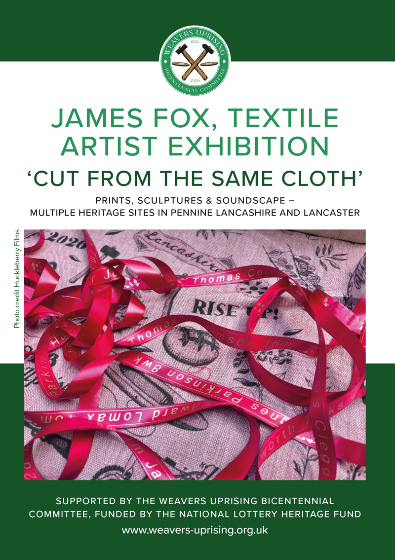 Weavers-Uprising-James-Fox-Textile-Artist-Exhibition-Cover